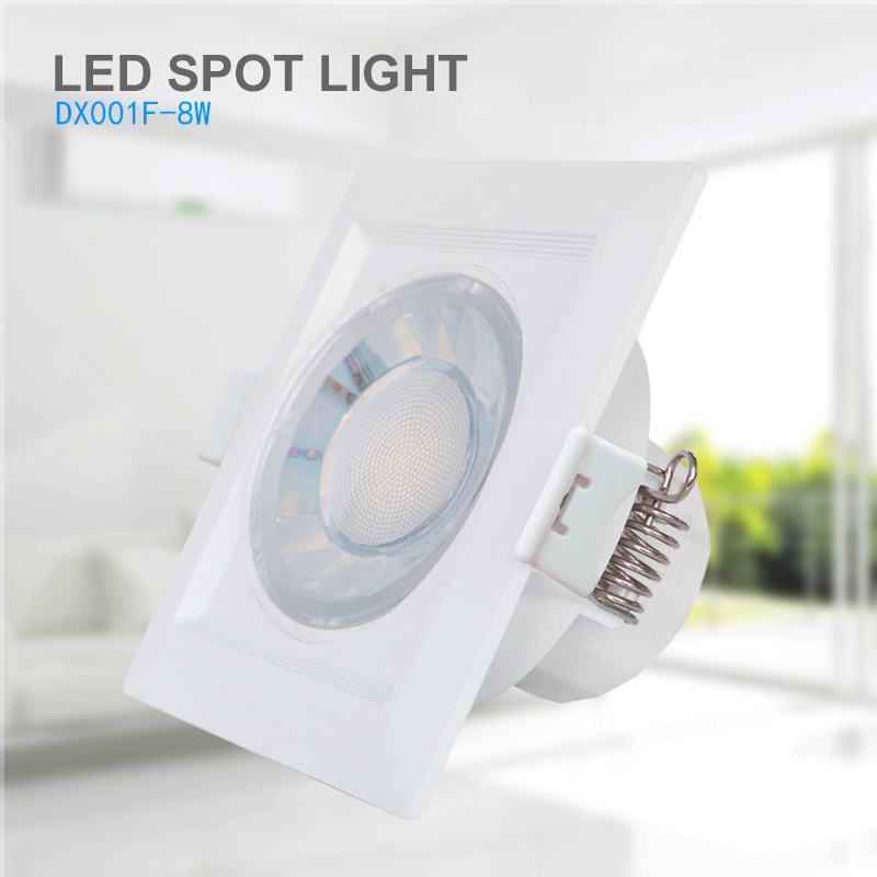 LED-PISTEVALO DX001F 8W